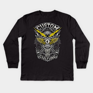 Custom Culture Kids Long Sleeve T-Shirt